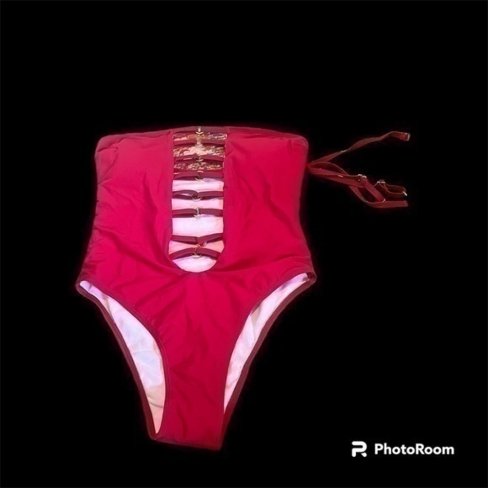 New red sexy one piece Oh La La Cheri swimsuit